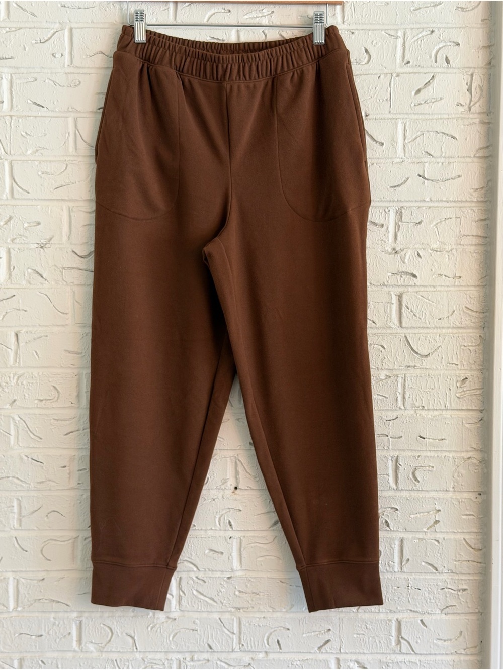 Varley Brown Jogger Sweatpants